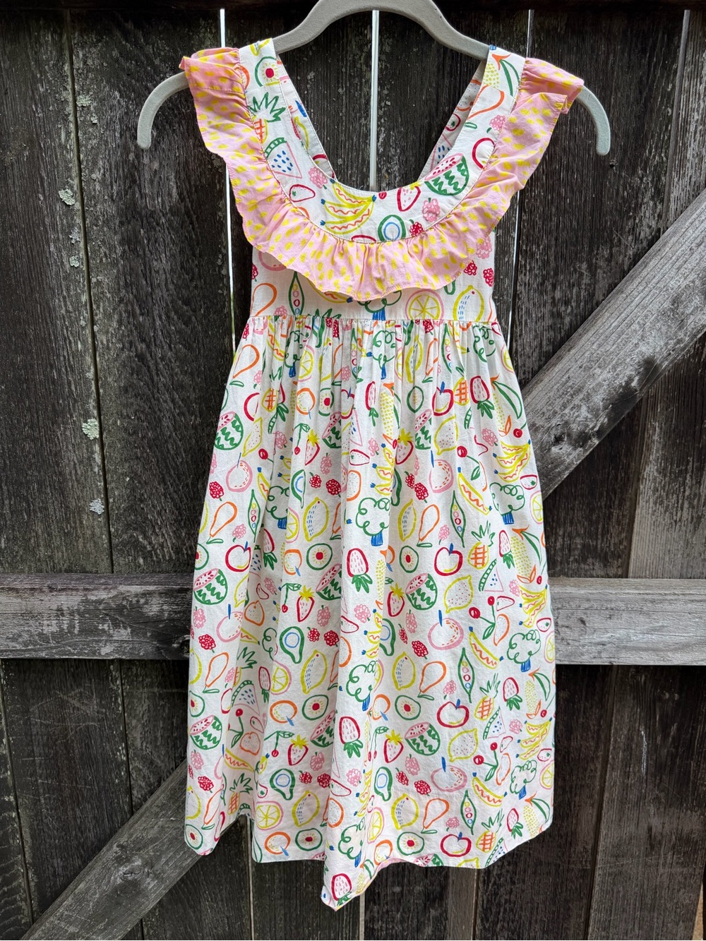 Stella McCartney Fruit Summer Tropical Dress 8yr